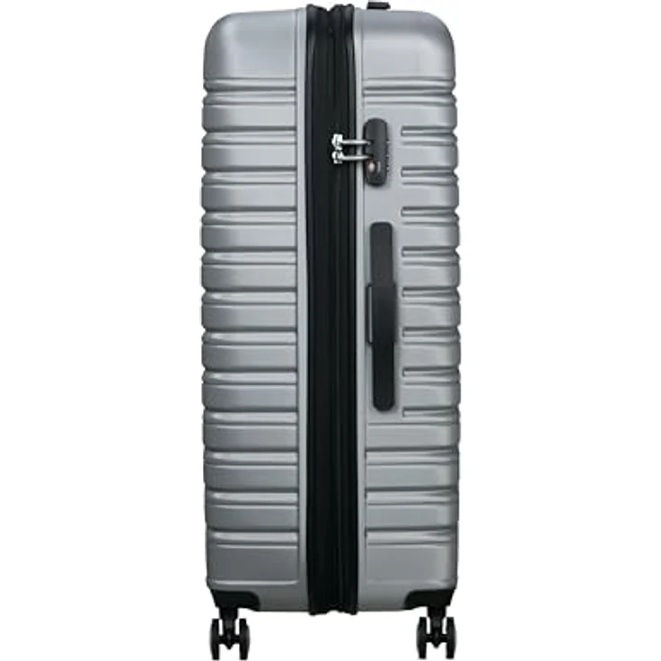 American Tourister Flashline 4 Rollen Trolley 78 cm, Silber (100 l, XL) - Robuster Trolley aus ABS mit TSA-Schloss – Bild 3