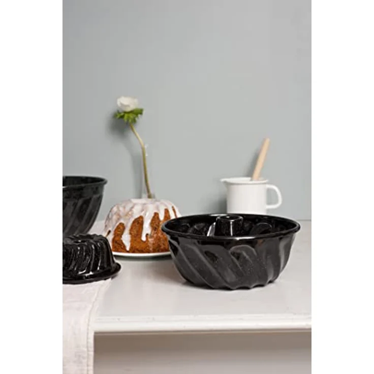 Riess Guglhupfform Emaille 18 cm – Bild 3