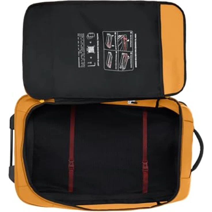 Vaude Takutea 65, 2-Rollen Trolley 65 cm, orange, 100% Polyurethan – Bild 3