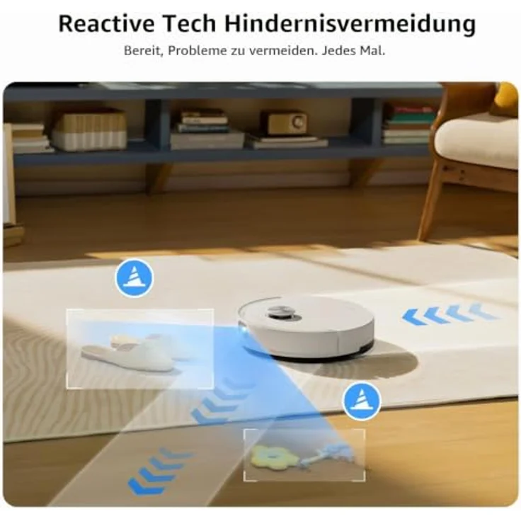 Roborock Q10VF02-00, Nass-Trocken-Saugroboter mit vielseitiger Reinigungstechnologie – Bild 7