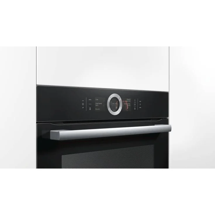 Bosch HSG636BB1 Serie 8, Backofen, Energieeffizienzklasse A+, Einbau, elektrisch, Volumen 71 l, Breite 59,5 cm, 12 Beheizungsarten, Schnellaufheizung, Externe Dampferzeugung – Bild 3