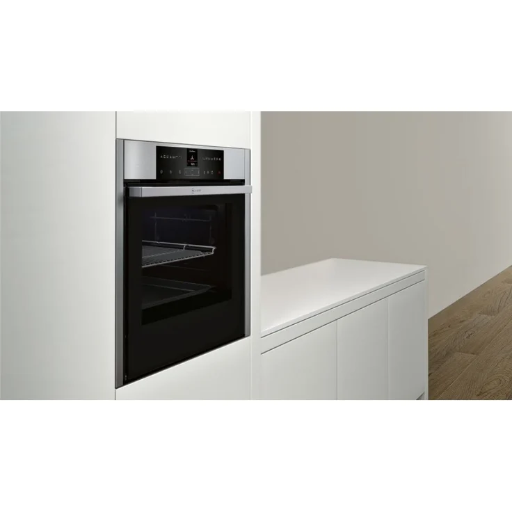 Neff B55VR22N0 (BVR 5522 N) Backofen, Einbaugerät, Energieeffizienzklasse A+, elektrisch, Volumen 71 l, Breite 59,6 cm, groß (ab 65 l), Pyrolytische Selbstreinigung, Konvektion, Timer, schwarz – Bild 4