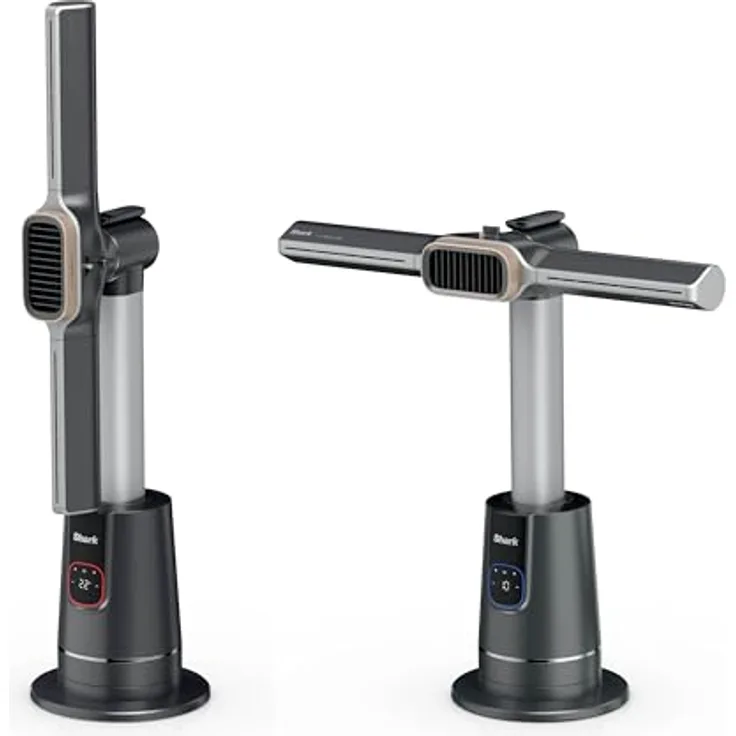 Shark TurboBlade Cool + Heat Ventilator, 2-in-1 Heizlüfter und Ventilator mit Fernbedienung, Schwarz, TH200EU