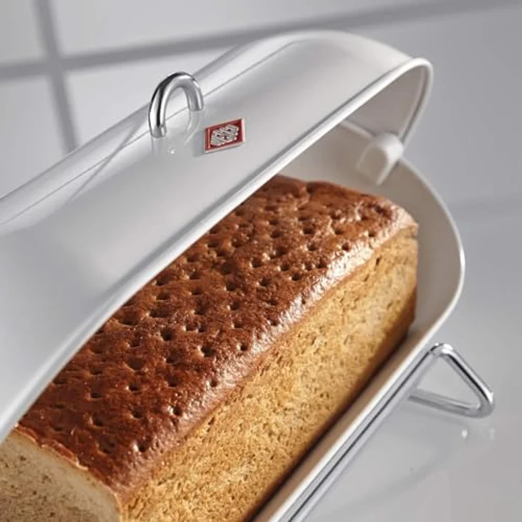 WESCO 222201-77 Breadboy Brotkasten, Stahlblech, Graphit matt, mit großzügiger Öffnung und optimaler Luftzirkulation – Bild 2