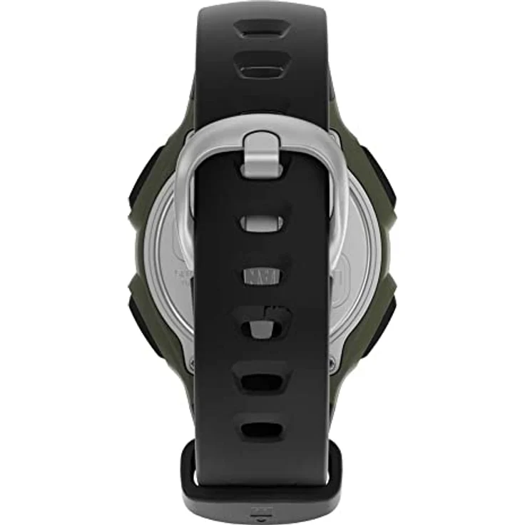 Timex Ironman Classic 38mm, Digitaluhr mit Stoppuhr, Timer und Alarm, schwarzes Kunststoffband – Bild 2