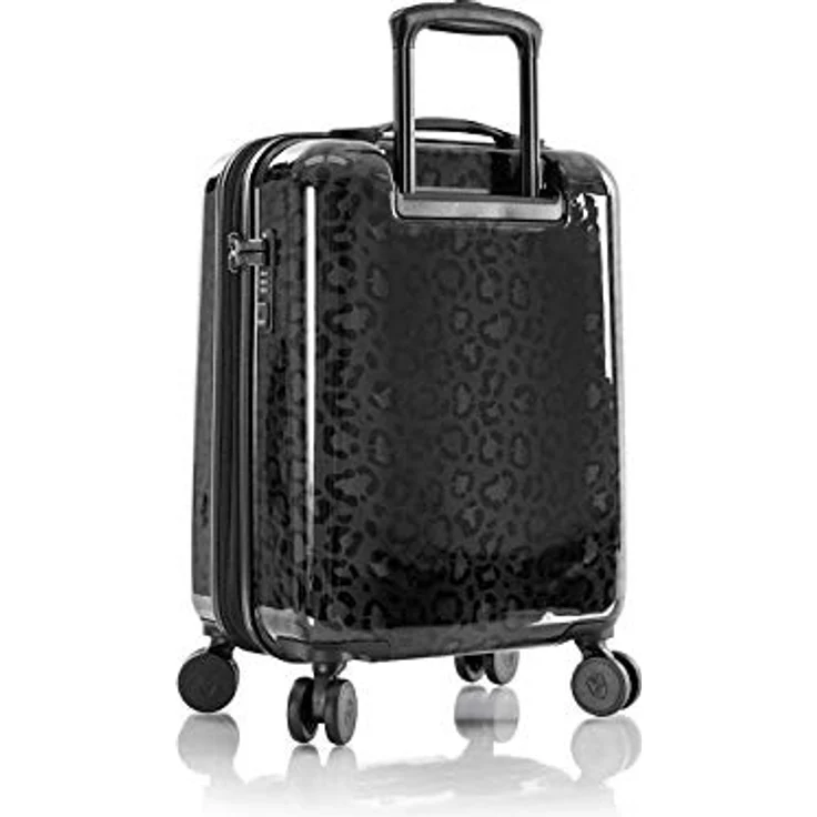 Heys Black Leopard - 4-Rollen-Kabinentrolley S 53 cm erw. Black Leopard – Bild 2