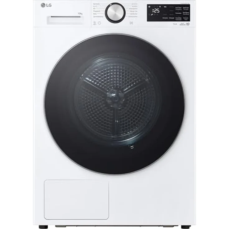 LG RT10X72W Wärmepumpentrockner 10kg mit AI Dry, ThinQ App, ActiveSteam und Allergy Care, Blue White – Bild 1