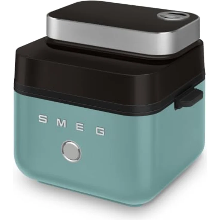 Smeg AFC01EGMEU Heißluftfritteuse, emerald mit Heißlufttechnik und modernem Design – Bild 1