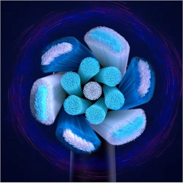 Oral-B iO Ultimative Reinigung Aufsteckbürsten für elektrische Zahnbürste, 6 Stück, ultimative Zahnreinigung, Zahnbürstenaufsatz für Oral-B Zahnbürsten, briefkastenfähige Verpackung, schwarz – Bild 5