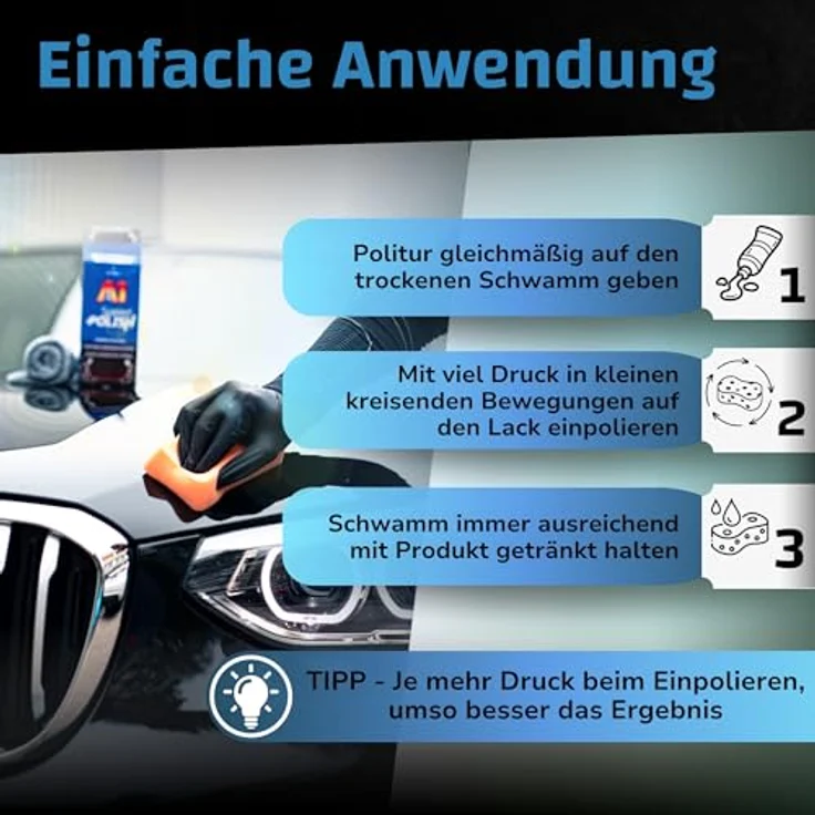Dr. Wack A1 DER Politur SCHWAMM (#8002) – Bild 4