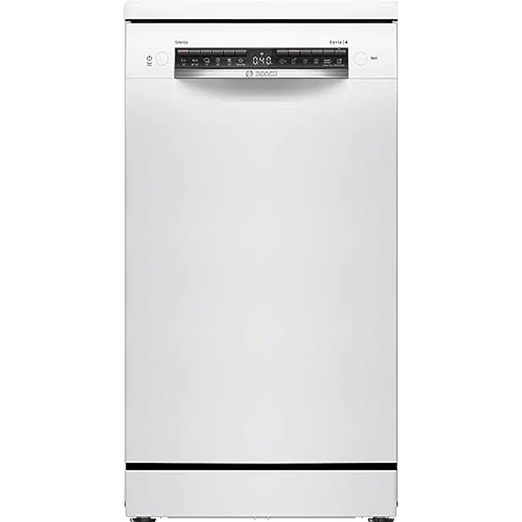 Bosch Serie 4, Freistehender Geschirrspüler, 45 cm, Weiß, SPS4HKW49E – Bild 1