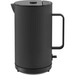 Georg Jensen Wasserkocher Bernadotte Schwarz 1500 ml, 1,5 l - Edler Art Déco-inspirierter Schwarz lackierter Wasserkocher