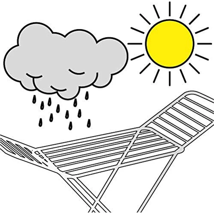 Vileda Max Boden-Wäscheständer, 20 m Trockenlänge – Bild 4
