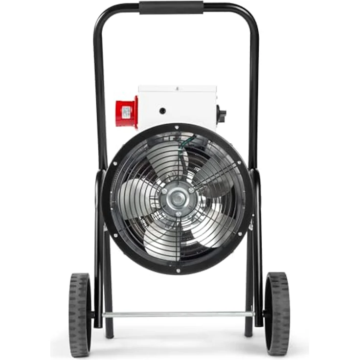 TROTEC Elektroheizer TDS 75 R mit 15 kW Heizlüfter Heizgerät Bauheizer mit integriertem Thermostat, Heizgerät – Bild 5