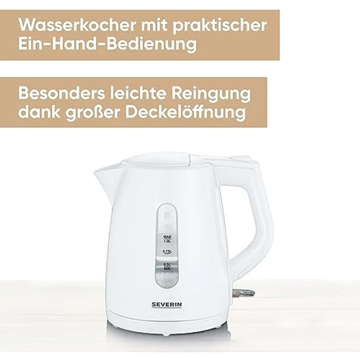 Severin WK 341 weiß – Bild 2
