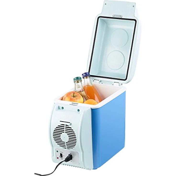 Lescars Autokühlbox 7,5 l, thermoelektrische Kfz-Wärme- & Kühl-Box mit 3 Getränkehaltern, 12 V, für Pkw und Wohnmobil – Bild 3