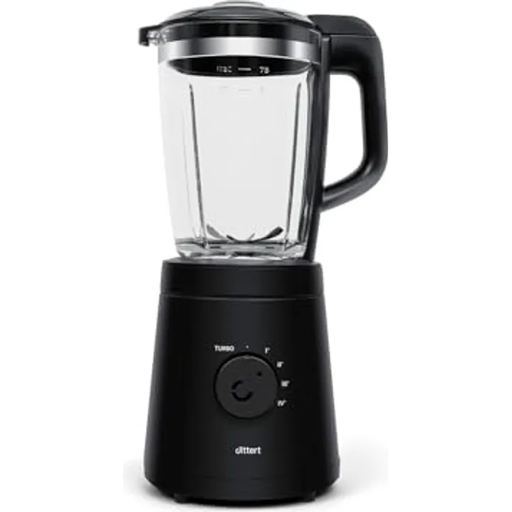 Dittert MI003B-00 Serie One, Standmixer mit 1,75 l Behälter, 4 Geschwindigkeiten, 1300 W, schwarz (Versandkostenfrei)