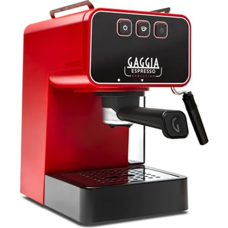 Gaggia Espressomaschine Gaggia Espresso Evolution Red EG2115/03, 1900 Watt, 15 Bar Pumpendruck - Preisvergleich – Bild 1