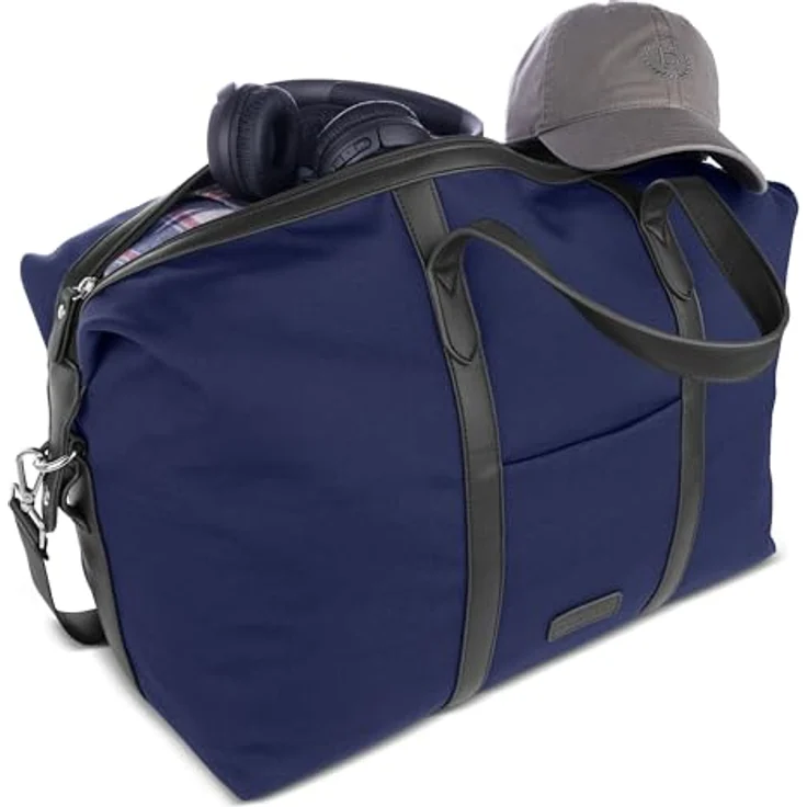 bugatti Maro Weekender Reisetasche, 48 cm, Navy, aus 100% Polyurethan, ideal für Reisen und Sport – Bild 4