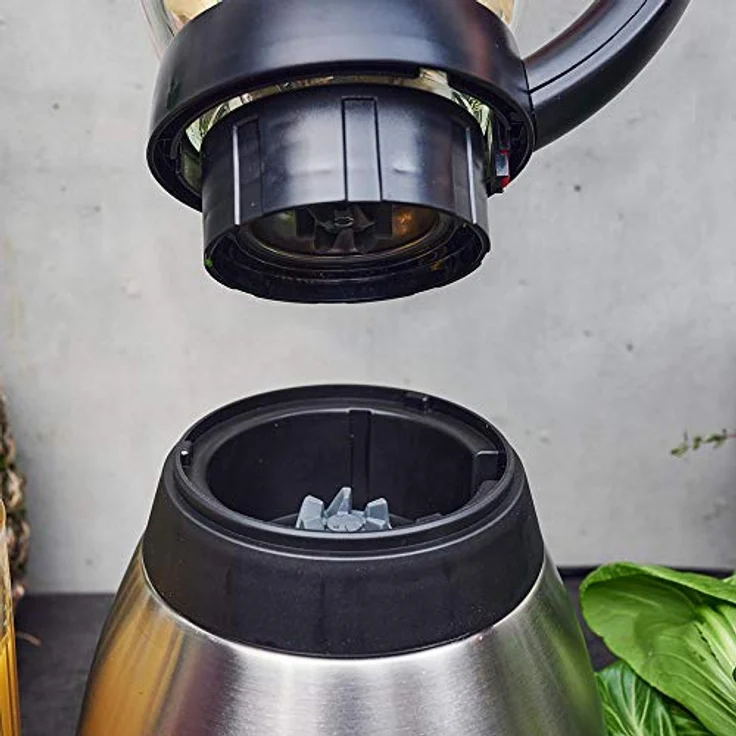 GASTROBACK 41003 Vital Plus, 850 Watt, hitze-und kältebeständiger 1.5 Liter Borosilikatglasbehälter Mixer, 1.5 liters, silber – Bild 5