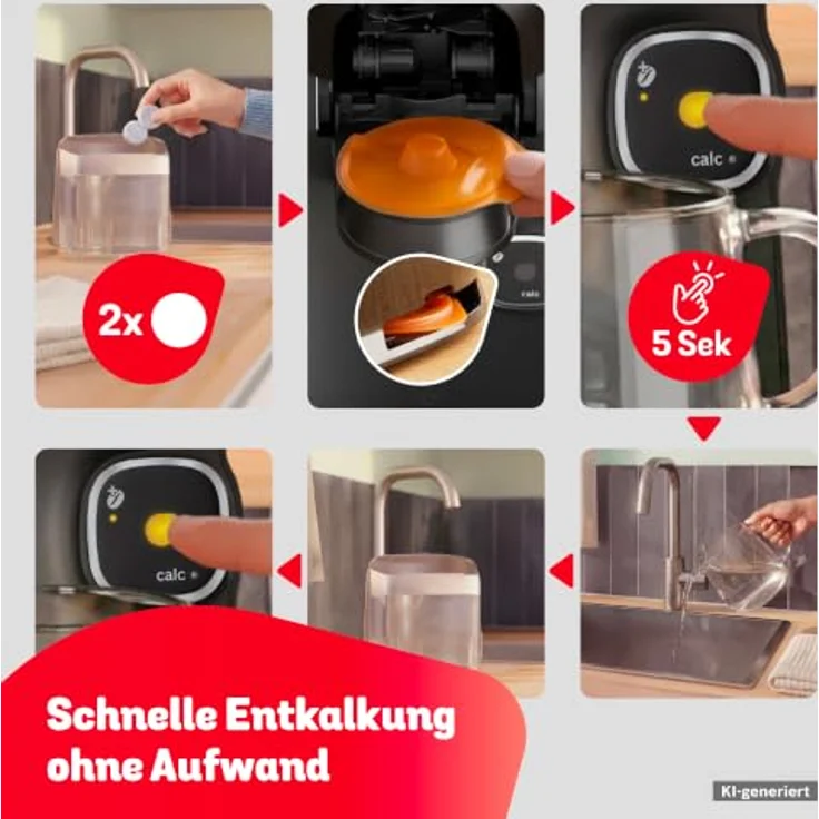 Bosch TAS172B Kaffeepadmaschine, 0.85 l Wassertank, 1400 W, INTELLIBREW Barcode-Technologie, IntensityBoost, One-Touch-Bedienung – Bild 10
