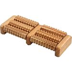 Fußmassageroller aus Holz, 6 Rollen