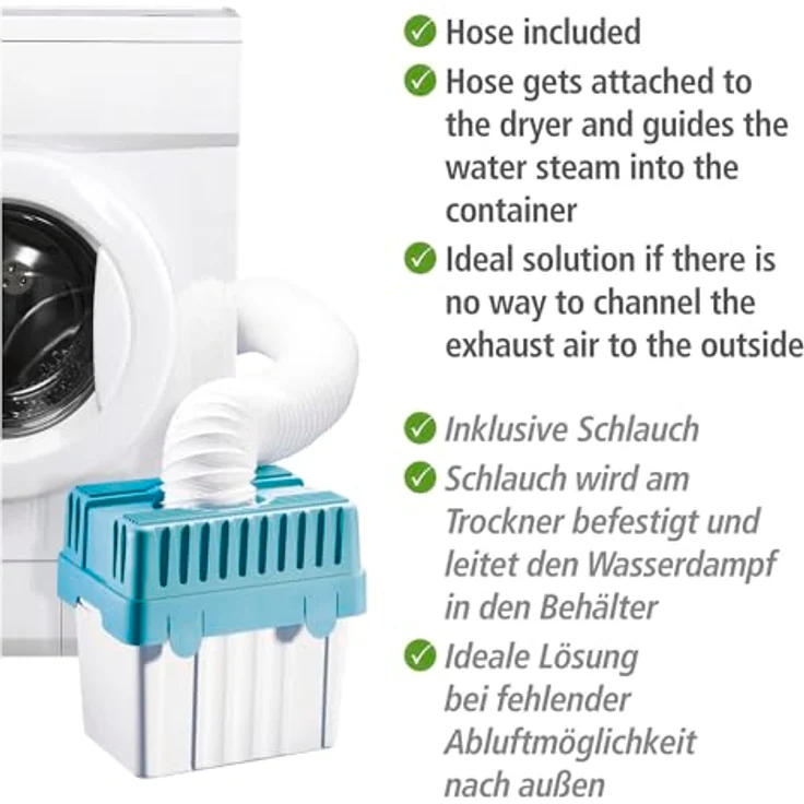 WENKO Wäschetrocknerkondensator für Abluftwäschetrockner Wäschekondensator – Bild 3