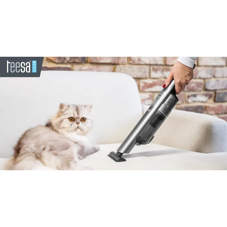 Teesa HEPA Akku-Handstaubsauger, 14,8 V 200 W, kabellos für Fahrzeugreinigung