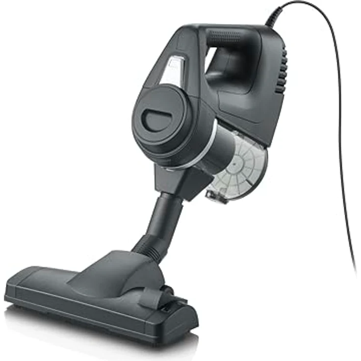 Severin CY7080 Handstaubsauger mit Kabel, 600W, beutellos, Schwarz, versandkostenfrei – Bild 2