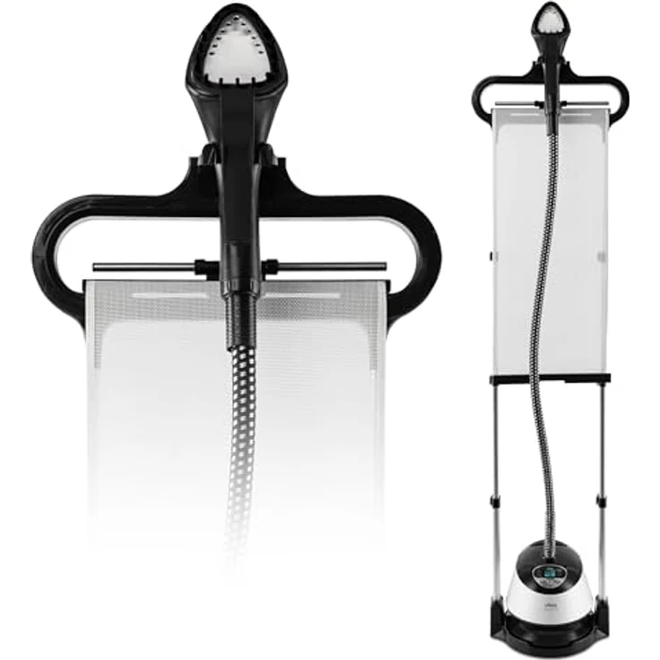 Ufesa Steamy Pad, Vertikales Dampfbügeleisen 1580W mit LCD-Bildschirm, 9 Dampfstufen, 1,35L Tank, 40 Minuten Dauerbetrieb, ideal für alle Kleidungsarten – Bild 1
