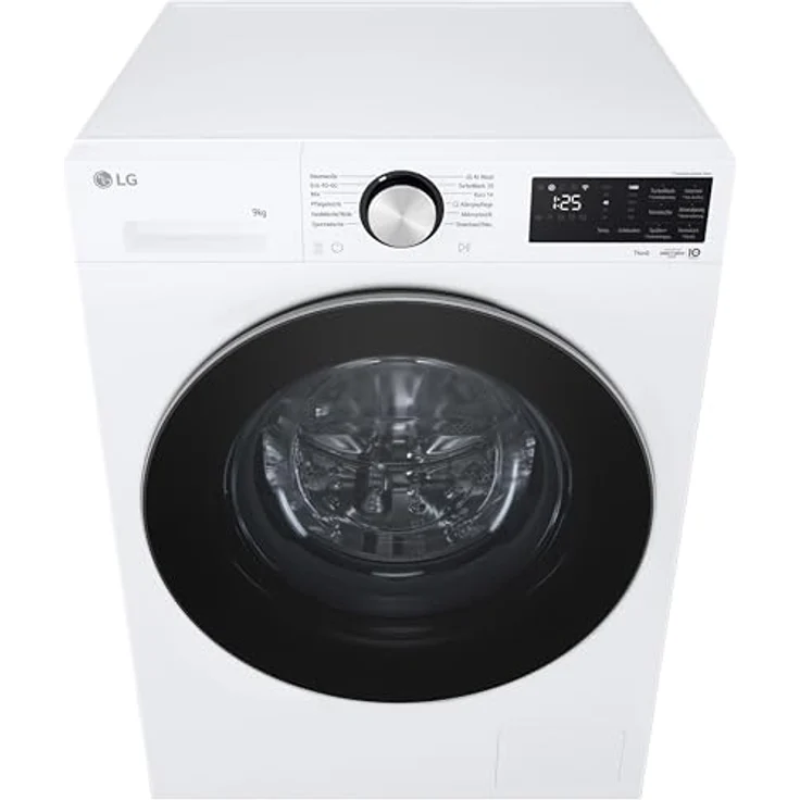 LG F4WX7092W Waschmaschine 9kg mit AquaLock, Steam Funktion und ThinQ TurboWash in Weiß – Bild 3