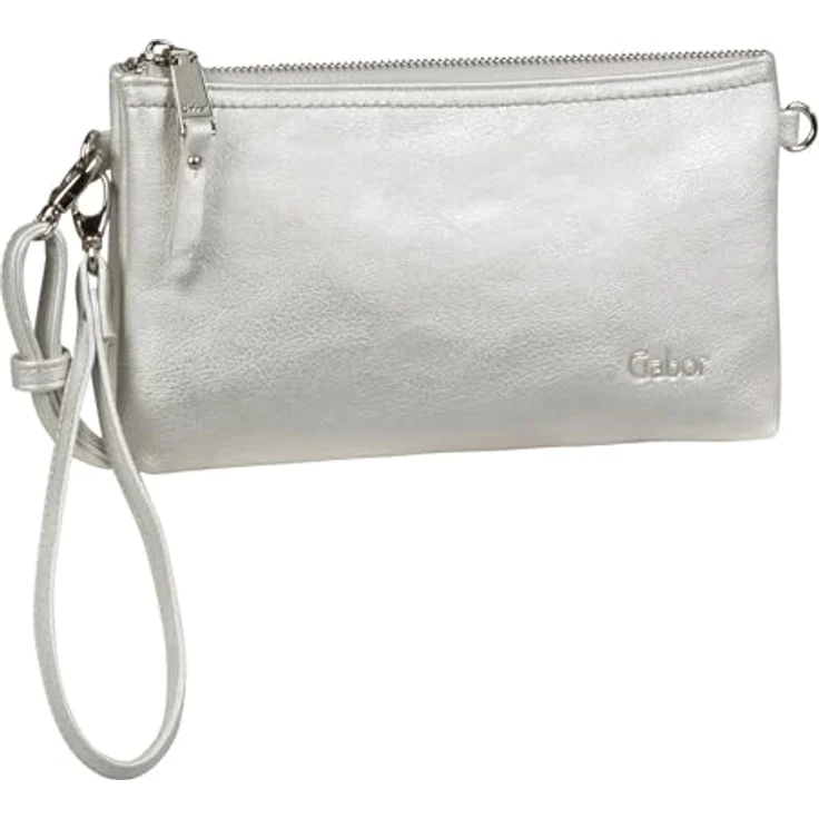 Gabor Damenhandtasche, mehrfarbig mit großzügigem Stauraum und praktischem Innentaschen-Design, Silber – Bild 1