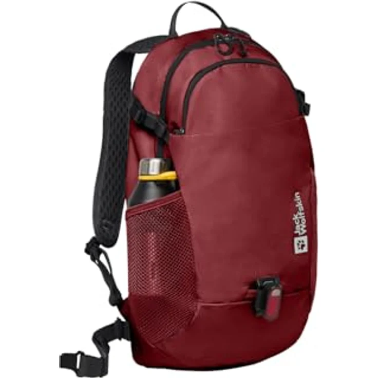 Jack Wolfskin Daypack VELOCITY 20, leichter Rucksack mit AEROSHAPE CORE Tragesystem und 20L Volumen, wasserabweisend, schwarz – Bild 3