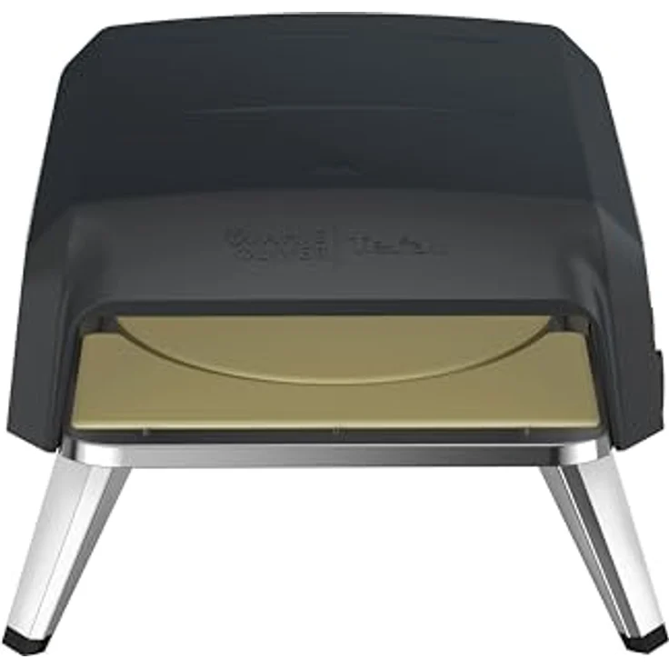 Tefal Jamie Oliver Pizzaofen JM4168D0, Gas-Pizzaofen mit 360° drehbarem Pizzastein, kompaktes Design, inkl. Pizzaschaufel – Bild 2