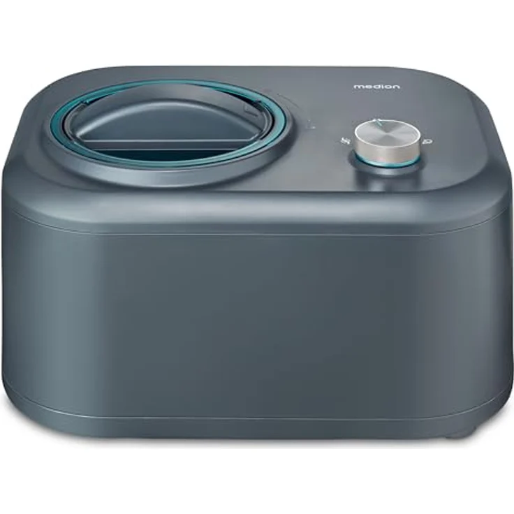 MEDION Eismaschine mit Kompressor MD 10169, 1 Liter, 100 Watt, Aluminium Eisbehälter, kein Vorkühlen notwendig – Bild 4