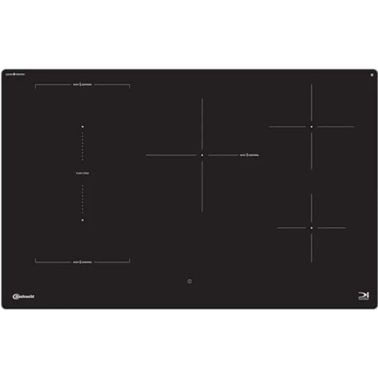 Bauknecht BTX8017DCA Induktions-Kochfeld, 81 cm, 5 Kochzonen, CleanProtect, HeatControl, Boil&Cook, Wipe Function, Flexizone – Bild 1