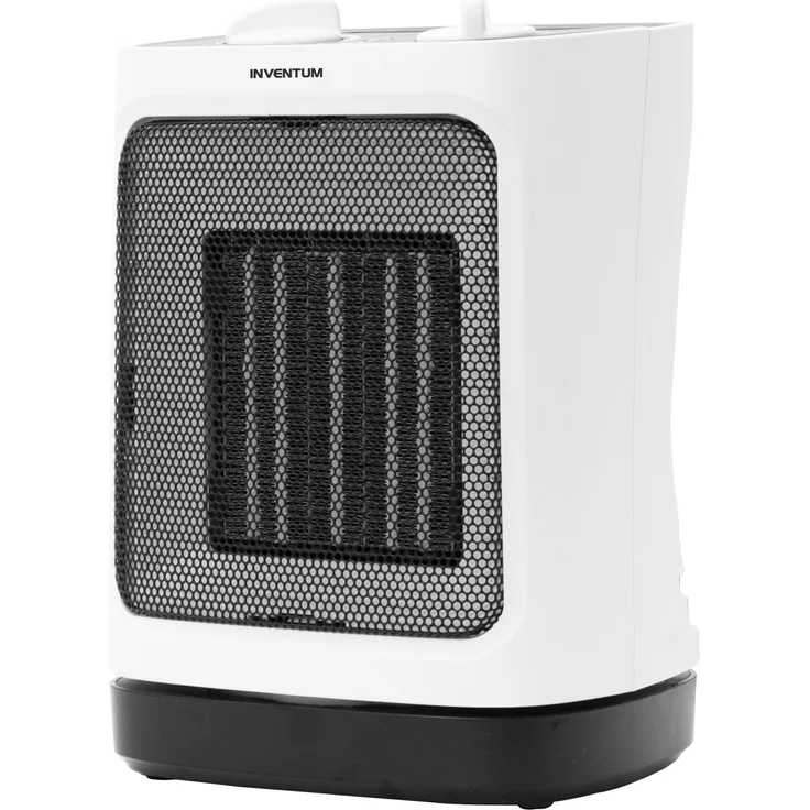 Inventum KC222WOS, Keramische Kachel 2000W mit Oszillation, weiß, geeignet für Räume bis 60 m³, Überhitzungsschutz