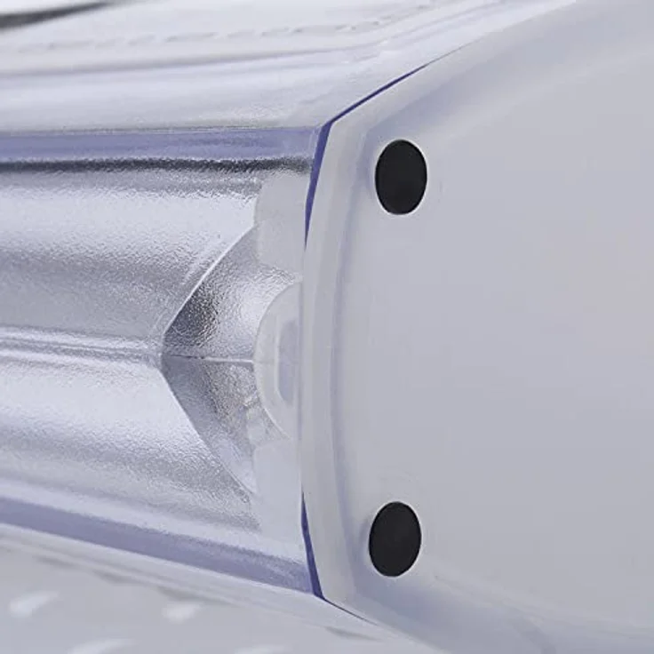Westmark Turmreibe--hobel mit Auffangbehälter, Höhe: 23,5 cm, Rostfreier Edelstahl-Kunststoff, Technicus-Duo, Silber-Schwarz-Transparent, 14342270 – Bild 4