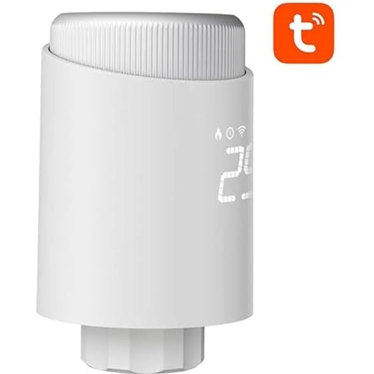 Avatto Intelligenter thermostatischer Heizkörperhahn TRV10, Zigbee, Tuya, IP20, 3x 1,5 V AA – Bild 3
