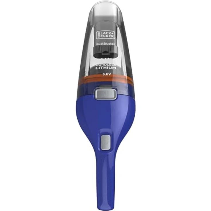 Black + Decker NVC115WA-QW, NVC115WA-QW-Aspirador Mano. Potencia 3,6V 1,5Ah. Boca fina. Incluye accesorios. Cargador de pared, Blau, 385 ml, 8 W, 385 milliliters – Bild 2