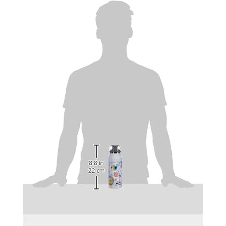 alfi isoBottle Isolier-Trinkflasche, Edelstahl, Weiß, 350ml – Bild 9