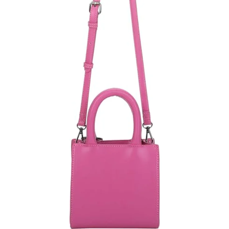 Buffalo Boxy Mini Bag, Handtasche 17.5 cm x 9.5 cm x 16.5 cm, pink berry, 100% Polyester – Bild 6