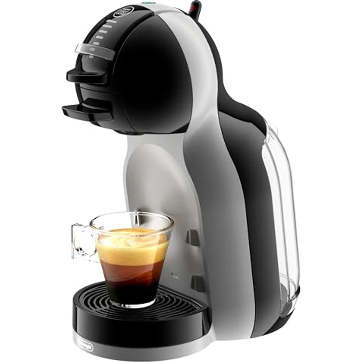 De'Longhi EDG 155.BG Dolce Gusto Mini Me Kapsel Kaffeemaschine (für heiße und kalte Getränke, 15 bar Pumpendruck, 0,8l Wassertank) black - arctic Grey – Bild 5