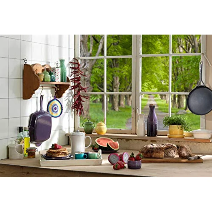 Le Creuset Förmchen-Set, 4-teilig, Rund, Je 120 ml- Ø 8 cm, Steinzeug, Kirschrot – Bild 7