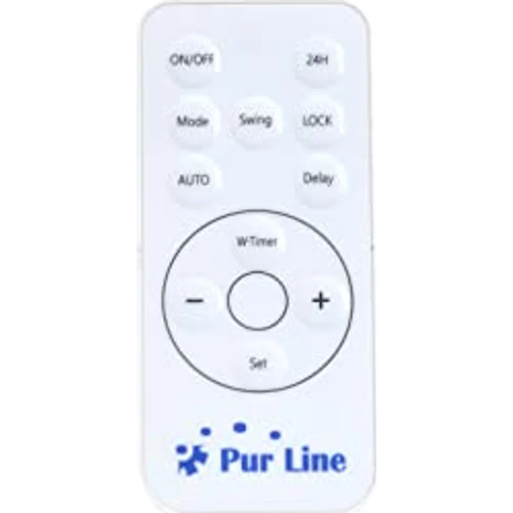 Purline Wandheizung Keramik mit Fernbedienung Hoti M80, 2000 W, programmierbare 24-Stunden-Zeitschaltuhr, Kinder- und Überhitzungsschutz, weiß – Bild 5