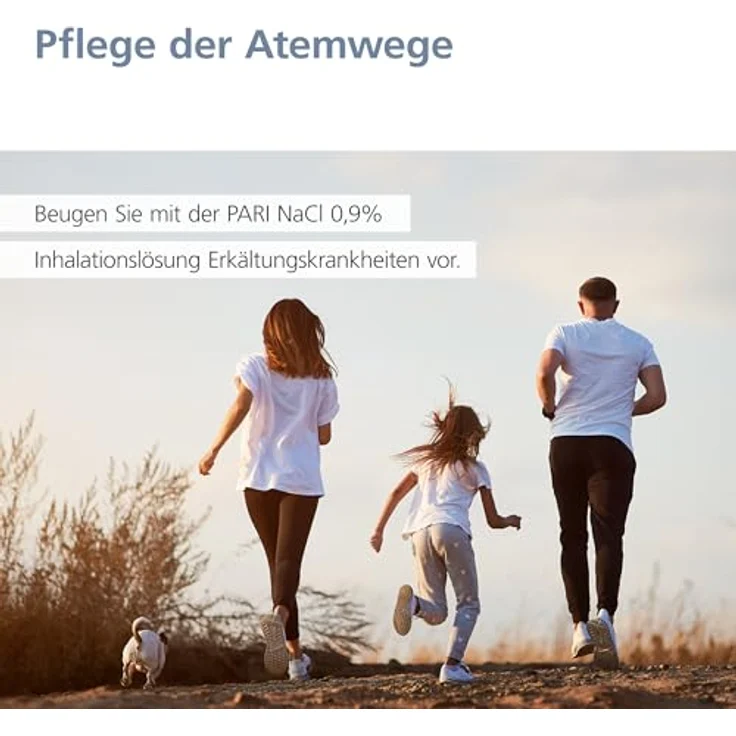 PARI Kochsalzlösung zum Inhalieren für Säuglinge, Kinder und Erwachsene – 10 Ampullen á 5ml NaCl 0,9% Inhalationslösung - Steril und ohne Konservierungsstoffe – Bild 2