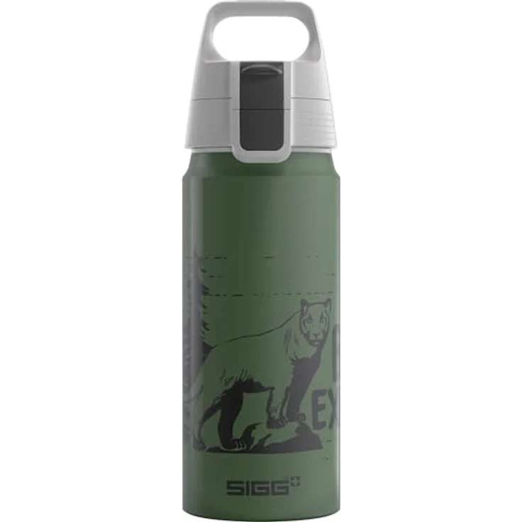 SIGG BRAVE MOUNTAIN 0.6 L Trinkflasche ALU mit WMB ONE TOP, BPA frei, Auslaufsicher, Co# tauglich – Bild 2