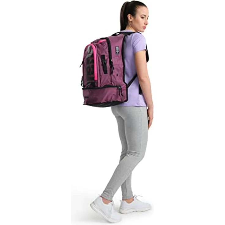 Arena Daypack Fastpack 3.0 Schwimmrucksack, 40 Liter, wasserabweisend mit cleverem Platzmanagement und separater Schwimmtasche – Bild 7