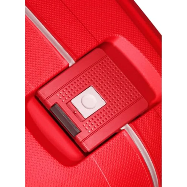 Samsonite S'Cure Koffer, Rot, 79 l, M - Leichtes Polypropylen-Material, Dreipunkt-Verschluss, Made in Europe – Bild 5