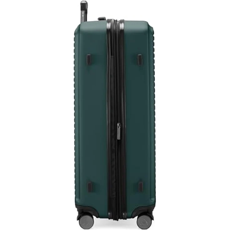 Hauptstadtkoffer Mitte - Großer Hartschalenkoffer, TSA, 4 Rollen, Check-In Gepäck mit 8 cm Volumenerweiterung, 77cm, 130 Liter, Waldgrün – Bild 5